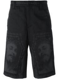 шорты с принтом Christ Givenchy