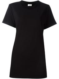 удлиненная футболка  Saint Laurent