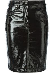 лакированная юбка Wanda Nylon X Tom Greyhound Wanda Nylon