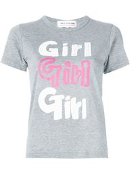 футболка с принтом 'Girl' Comme Des Garçons Girl