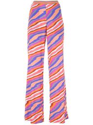 широкие брюки в полоску Missoni