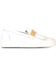 кеды-слипон с бахромой Giuseppe Zanotti Design