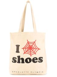 сумка-шоппер 'I Shoes' Charlotte Olympia