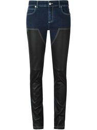джинсы кроя скинни с панельным дизайном  Givenchy