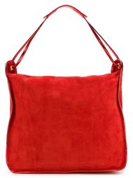 сумка-хобо с отделкой металлик Mm6 Maison Margiela