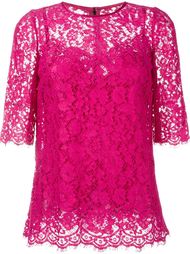 кружевной топ Dolce &amp; Gabbana