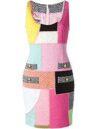 платье с панельным дизайном  Moschino