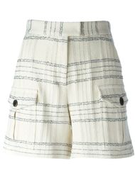 шорты в клетку MSGM