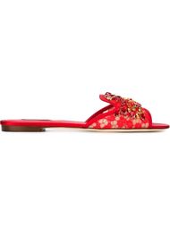 декорированные сандалии из кружева Dolce &amp; Gabbana