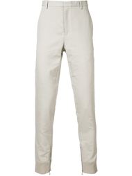 брюки с эластичными манжетами на молнии Lanvin