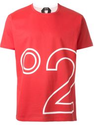 футболка с принтом логотипа   Nº21