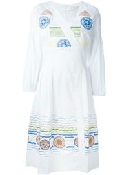 платье с вышивкой Peter Pilotto