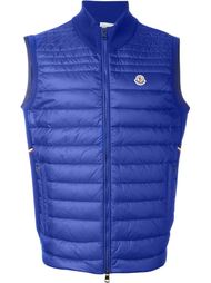 жилет с панельным дизайном  Moncler