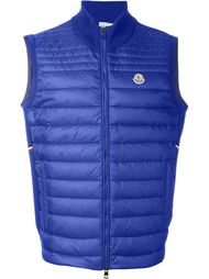 жилет с панельным дизайном  Moncler