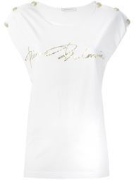 футболка с принтом логотипа  Pierre Balmain