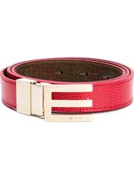 ремень с пряжкой в виде буквы E Etro