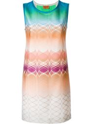 трикотажное платье с орнаментом Missoni