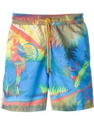 плавательные шорты с принтом джунглей Etro
