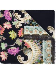 платок с цветочным принтом Etro