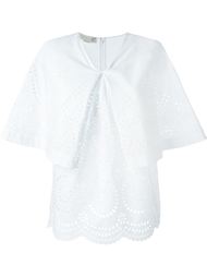 топ с перфорированным дизайном  Stella McCartney
