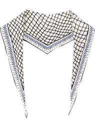 шарф с сетчатым принтом Haider Ackermann