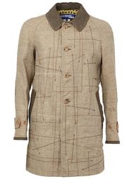 пальто с простроченными деталями Junya Watanabe Comme Des Garçons Man
