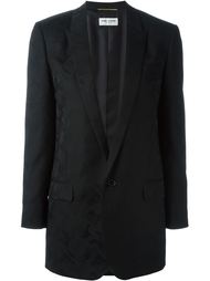 блейзер с камуфляжным принтом  Saint Laurent