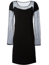 платье с сетчатыми рукавами  Maison Margiela
