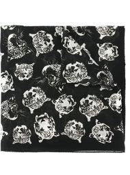 шарф с принтом тигров Saint Laurent