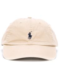 бейсбольная кепка с вышитым логотипом Polo Ralph Lauren