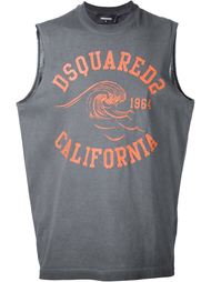 футболка с принтом 'California muscle' Dsquared2