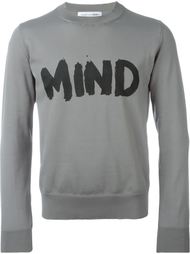 толстовка с принтом 'Mind' Comme Des Garçons Shirt
