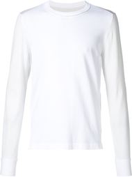 свитер с контрастными рукавами Maison Margiela