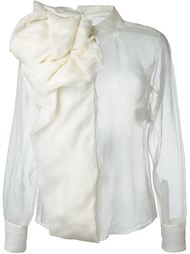 прозрачная блузка Christian Dior Vintage