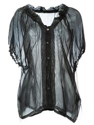 рубашка с принтом Ann Demeulemeester