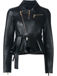 байкерская куртка с поясом Dsquared2