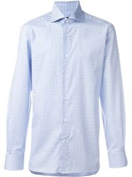 рубашка в клетку Гингем Ermenegildo Zegna