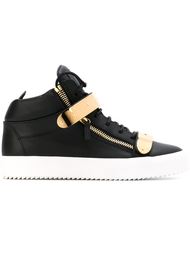 хайтопы с молниями по бокам Giuseppe Zanotti Design