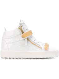 хайтопы с молниями по бокам Giuseppe Zanotti Design