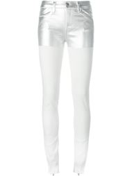 джинсы с серебристым принтом Alyx