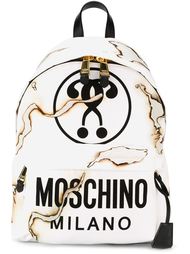 рюкзак с принтом логотипа Moschino