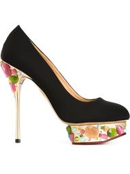 декорированные туфли 'Dolly' Charlotte Olympia