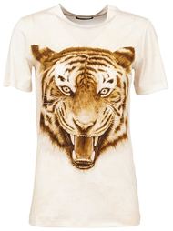 футболка с принтом тигра  Balmain