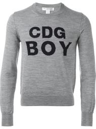 свитер с логотипом  Comme Des Garçons Shirt Boy
