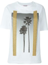 футболка с принтом пальм  Palm Angels
