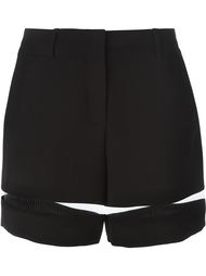 шорты с сетчатыми вставками Alexander Wang