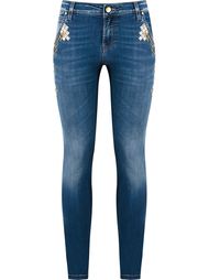 studded skinny jeans Versace Collection