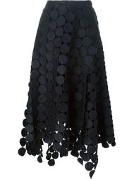 асимметричная юбка Runway Skirt in Dot Macramé' Marni