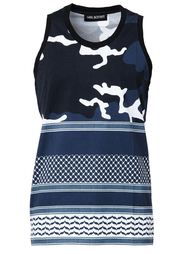 топ с камуфляжным принтом Neil Barrett