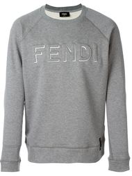 толстовка с логотипом  Fendi